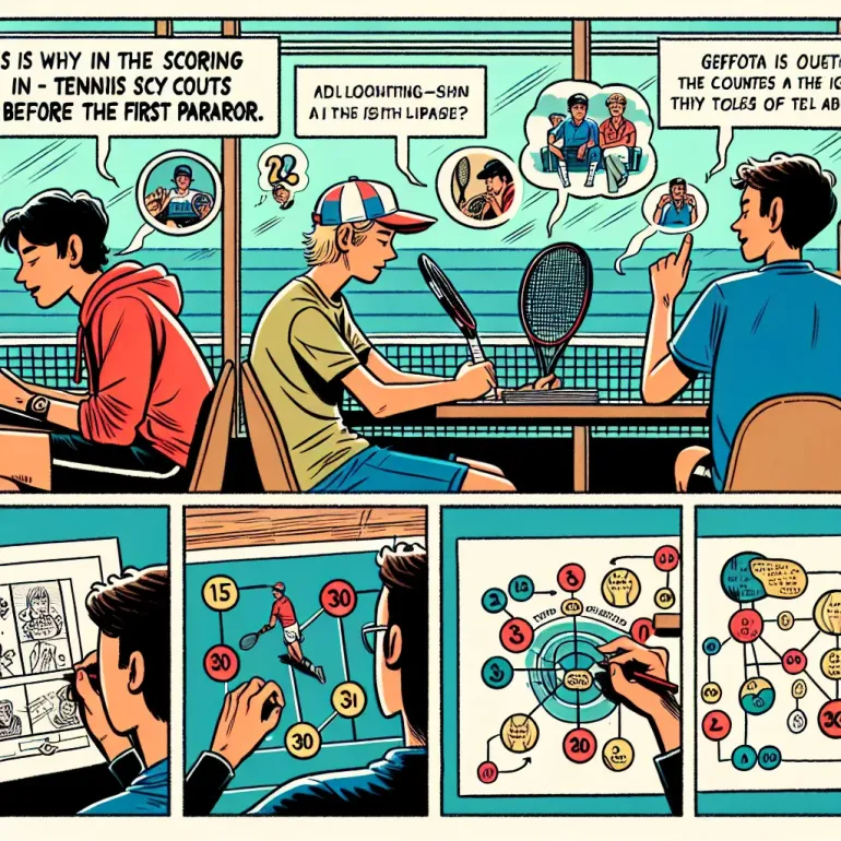 почему в теннисе счет 15 30