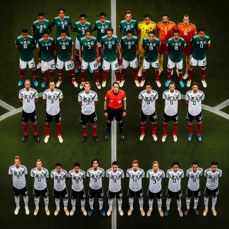 История Противостояний Между Сборными Мексики И Германии