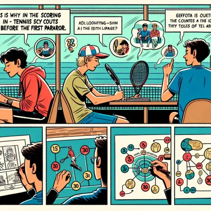 почему в теннисе счет 15 30