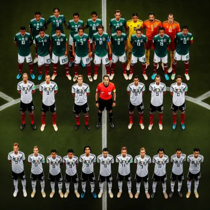 История Противостояний Между Сборными Мексики И Германии